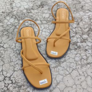 Sandal Flat Kirana - Sendal Jepit Tali Wanita Terbaru dengan Bantalan Busa