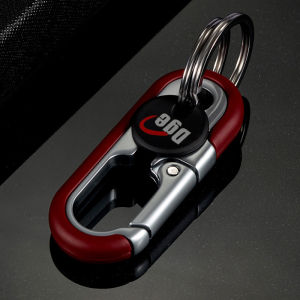 【SKIT SG】Metal Car Keychain Key Holder Charm Stainless Steel Carabiner Hook Waist Belt Key Ring Heavy Duty Keychain Pendant for Men Car Motorcycle House Keys Quick Release Anti Lost Clip Outdoor Travel EDC Accessories Durable Lightweight Gift