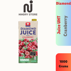 Diamond UHT Fruit Juice Variety Pack - Apple/Blueberry/Guava/Orange/Cranberry 1000g