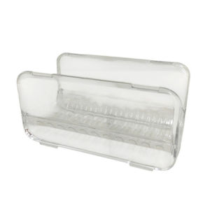 Plastic Stackable Wine Rack Transparent Water Bottle Storage Rack Each Rack Holds