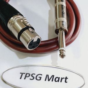 Dây Micro Karaoke dài 1m / Chuẩn Canon Cái ra 6 Ly Mono