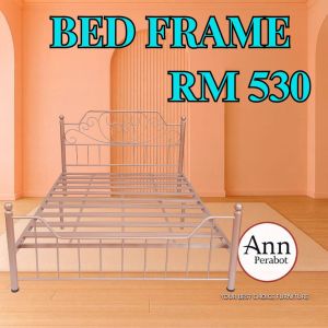 (PERABOT ANN) QUEEN BED FRAME / BED FRAME