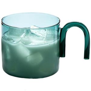 Vòng cốc cà phê thủy tinh duy nhất 300ml cốc trong suốt cho cappuccinos trong suốt Espresso drinkware thủy tinh thanh lịch