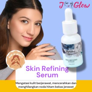J GLOW Skincare REFINING ACNE SERUM COD FREE KONSULTASI Perawatan Ampuh Untuk Mengatasi Jerawat Mencerahkan Memutihkan Glowing Wajah Muka Kulit Sensitif BPOM 100% Original Aman Halal