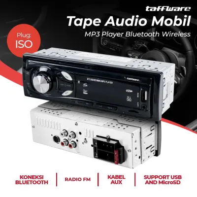 Tape Mobil MP3 Player Bluetooth Wireless- DVD - MP3-S211L - Black
