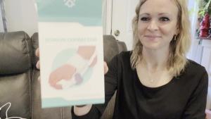 Corrector Double Correction Adjustable Knob Toe Straightener Silicone Pads Splints for Relief for Women Men Adjustable Knob Brace Splint Suitable (White-Left Feet)