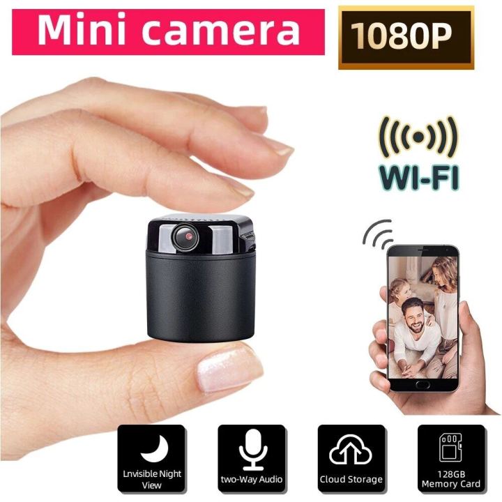 1080P Mini Wifi Camera Battery Operated Small Wireless Cam 355