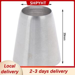 [COD] Ship within 24 hours R22L Round Piping Tip Decorating Nozzle Pastry Tips Fondant Cake Pastry Tool