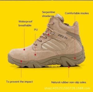PROMO SEPATU BOOT SAFETY DELTA TACTICA LLOW 6.0 INCHI GURUN