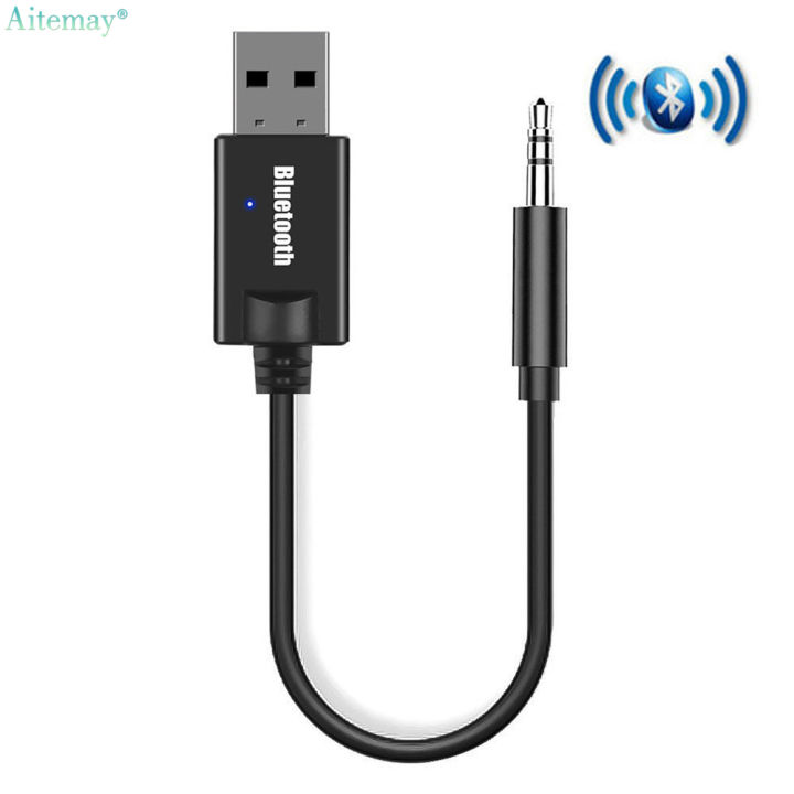 Aitemay Mini 3.5MM Jack AUX Bluetooth Receiver Car Kit MP3 Music USB Adapter For Wireless FM Radio Speaker | Lazada Philippines