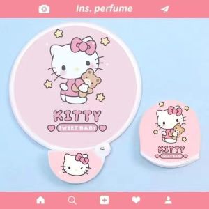 Ins Hoạt Hình Có Thể Gập Lại Nhóm Quạt Sanrio Kuromi Cinnamoroll Giai Điệu Quạt Học Sinh Cầm Tay Dễ Thương Di Động Gấp Mini Lưu Trữ Mùa Hè Quạt Tròn