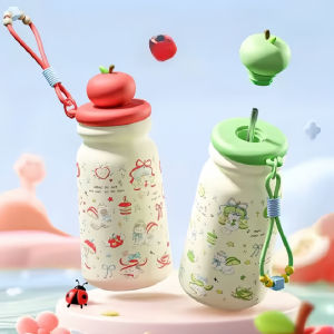 B.LIVEM 500ml ขวดเก็บความเย็นเกรดฟู้ดเกรด แก้วเก็บอุณหภูมิ กระติกน้ำเก็บความเย็น แก้วน้ำสแตนเลส 316 ถ้วยดูดความจุขนาดใหญ่