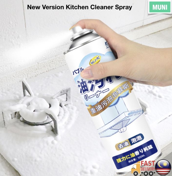 Nuvilux Magic Degreaser Cleaner Spray - 2 Pack For Burnt Grease & Tough Stains