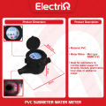 Electriq HEAVY DUTY PVC Water Meter Household Sub Meter 15MM 1/2 Wet Type. 