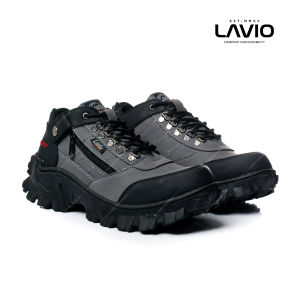 Sepatu Safety Wanita Anti Slip Anti Licin Ujung Besi Lavio E95 High Quality