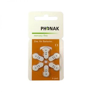 Phonak hearing aid battery-suitable for signia phonak rexton resound oticon hearing aid / Bateri Alat Pendengaran