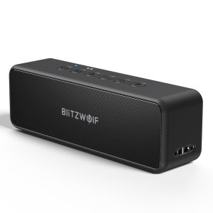 BlitzWolf BW-WA4 30W Wireless Speaker Portable bluetooth Speaker Double Drivers Bass TWS Stereo IPX6 Waterproof TF Card AUX Outdoors Speaker