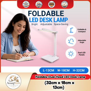Premium Multi-Function LED Desk Lamp (L x W x H): 13cm x 18cm x 32cm
