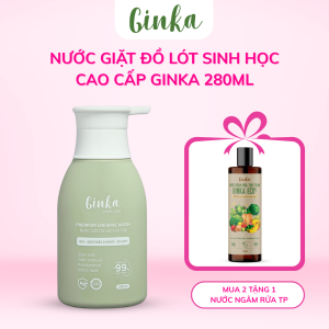 Nước giặt đồ lót sinh học cao cấp Ginka (Hidden Soul) giúp diệt nấm và vi khuẩn khử mùi an toàn cho da