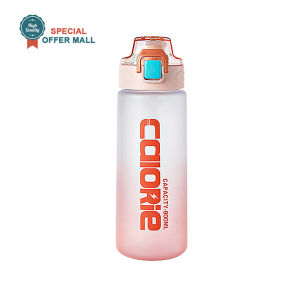 【Gradient Color】Fashion 800ml Sports Water Bottles with Scale Portable Tumbler Leak-Proof BPA Free
