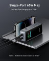 Anker Prime 12,000mAh Power Bank（65W) 2-Port Portable Charger with 130W Output, Smart Digital Display, for iPhone 15/14/13 Series, MacBook, Dell. 