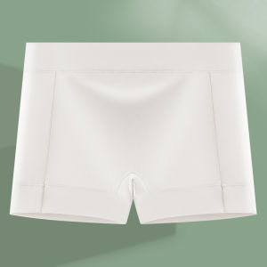 SHUNAICHI  Ice Silk Seamless Safety Pants Large Size Womens Boxer Panties Plus Size Underwear Boxers 100kg Short Pants Women Underpants