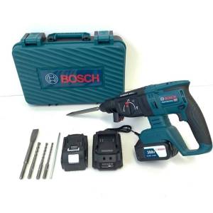 สว่านโรตารี่ไร้สาย Bo sch 399V. แบตเตอรี่ 6.0 Ah 2 ก้อน สายชาร์ต 1 อัน| MODERTOOLS OFFICIAL