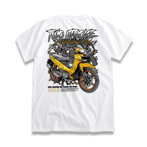 Kaos 2 Stroke Ramadhan Race No Smoke No Poke Baju Distro 2Stroke Two Stroke 2 Tak Motor Herex Yamaha Fiz R F1ZR Tshirt Otomotif GBA5071