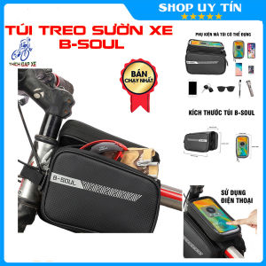 Túi treo sườn xe đạp thể thao B-soul Túi treo kháng nước tốt Túi treo đa năng