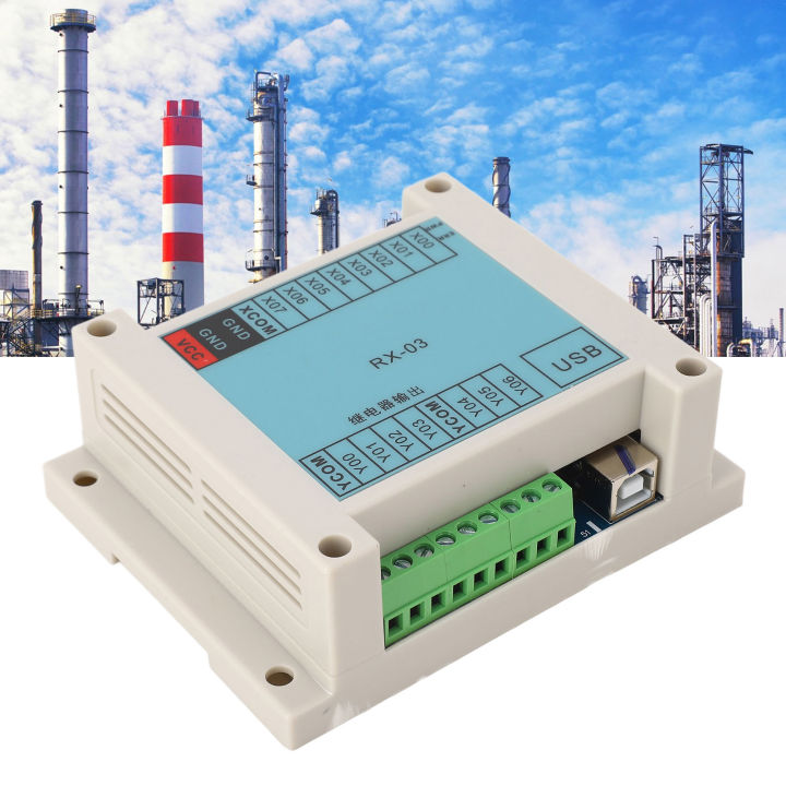 Computer Programmable Control Pad Industrial Programmable Controller PLC 8 Input 7 Output Programmable ...