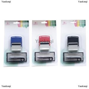 [COD] Yaokeqi Rubber Stamp Kit DIY Custom Personalized Self Inking Business Address Name Number Letter Stamp Handicrafts Printing Rubber Stamp