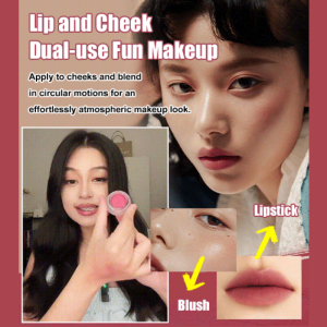 Lip Makeup Holds Makeup for Whitening Multi-purpose Lip Cheek Clay Bright Matte Low Saturation