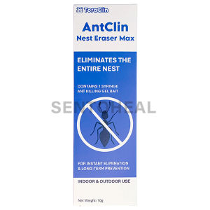 ToraClin AntClin Nest Eraser Max 10g - Ant Killing Bait/ Ant Killer/ Ant Control
