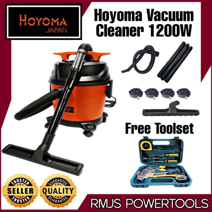 Hoyoma 3 in 1 Wet & Dry Vacuum Cleaner 12L with Blower Function 1200W