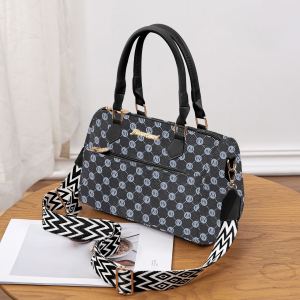 VIVIBAGS#3207  FASHIONS BAG REPLACEABLE STRAP  SLINGBAG LEATHER MATERIAL FOR WOMEN