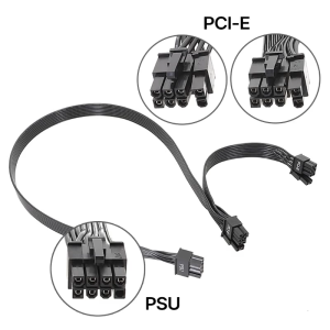 8Pin To 6+2pin Graphics Card Module Cable Suitable for Corsair PCIE GPU Power Cord