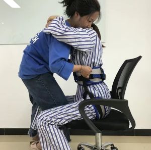 สายรัดประคองผู้ป่วยยืนเดินนั่ง สายประคองตัวกายภาพบำบัด สายรัดฝึกเดินยืน สายพยุงตัว เข็มขัดรัดพยุงช่วยเดิน สายช่วยพยุงตัวผู้สูงอายุ