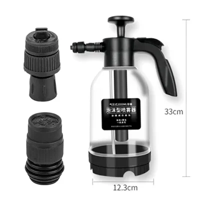 Efficient Car Care 2L High Pressure Foam Sprayer Bottle Hand Pump Snow Foam Spray 2000ML Perfect Cleaning