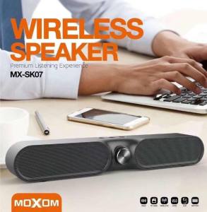 MOXOM MX-SK07 Wireless Speaker 4 IN 1 Stereo Mini Sound Bar Bluetooth Portable Speaker