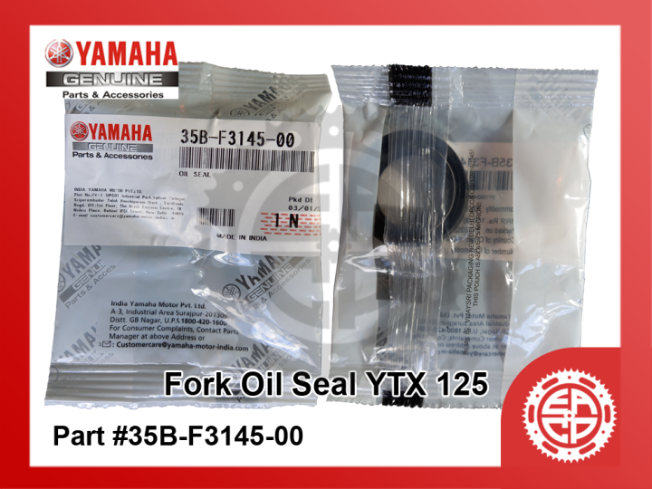 Fork Oil Seal YTX 125 Genuine (per piece) Lazada PH