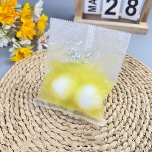 GAOSU 6 quả bóng Bánh Bòp Giòn Thủ Công Làm thủ công Âm thanh giòn giòn Túi bóp giảm căng thẳng Sáng tạo Kẹo Giòn Bánh bao mềm mại kích thích giác quan Trẻ em Người lớn