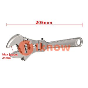 Tôi biết đa chức năng cờ lê điều chỉnh ghế bập bênh gập Ratchet cờ lê nhanh chóng sửa chữa máy móc công cụ cho nước điện phòng tắm và máy điều hòa cài đặt