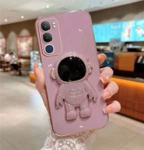 Case Vivo Y19s Astronot Stand Premium Softcase TPU