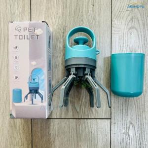 [SG Seller]Lightweight  Poop Pick Up Tool One Hand Operate Dog  Waste Collector Portable Outdoor  Toilet Scooper