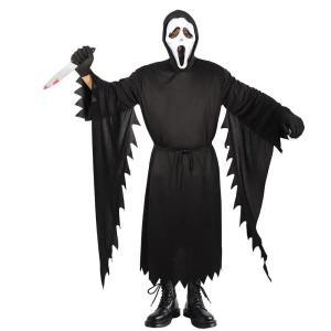 ZEEMIN Christmas Halloween Ladies Halloween Carnival Party Cosplay Scarecrow Costume Thrilling Funny Cloak  Adult Child Clothing Cosplay Costumes Men Gifts