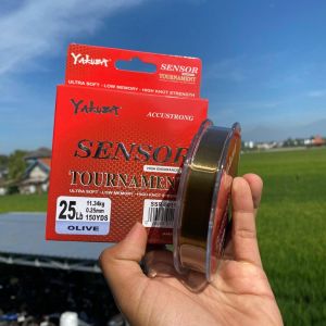 Senar Pancing Yakuza SENSOR 150Yds Senar Pancing Tournament Ultra Soft Kuat Mudah Tenggelam