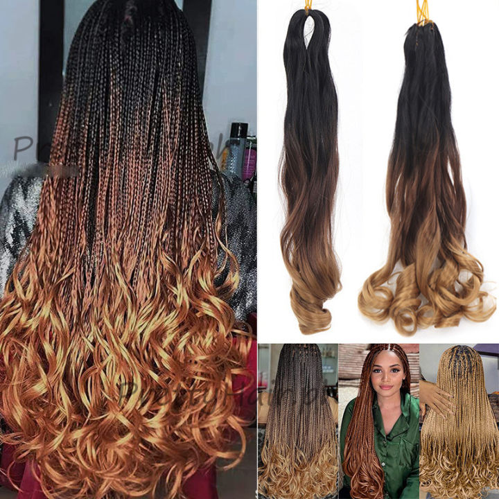 22 inch Long French Curles Synthetic Hair Extensions Loose Wave ...