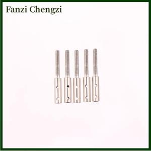 Fanzi 5PCS M2 M3 Metal Connecting Rod Push Rob Connecion Parts Fixed-wing Aircraft DIY Accessories