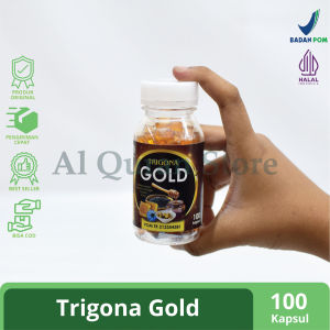 Trigona Gold 200 Kapsul Habbatussauda Asli Original