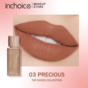 Matte Lipstick Nude 8 Shades Silky Outlast All Day Lips Makeup